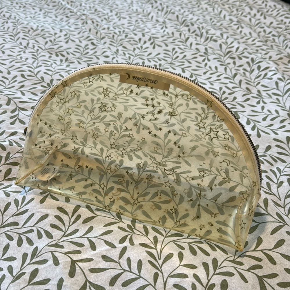 Madewell Clear Cosmetic Bag